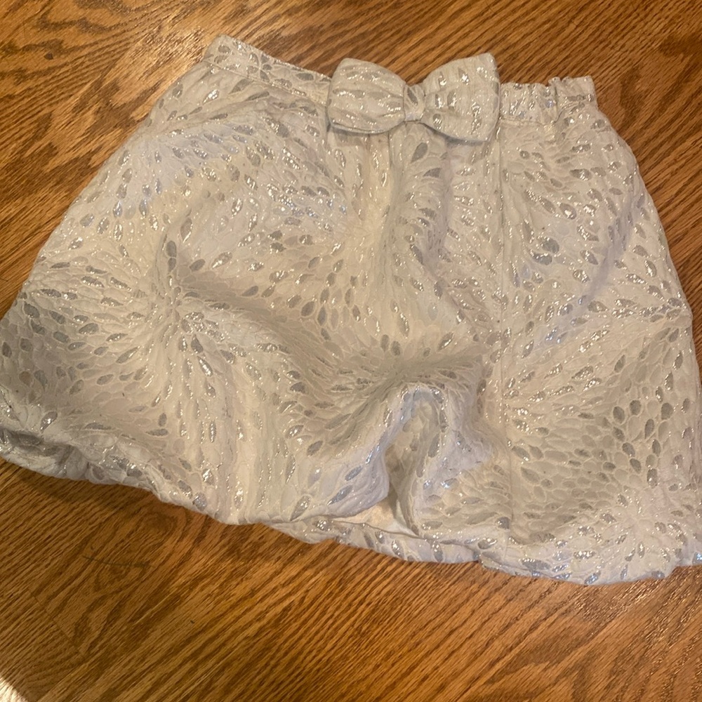 Gap girls bubble hem skirt